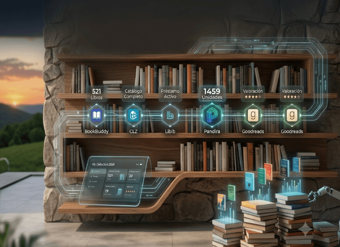 Las 7 mejores apps para organizar tu colección de libros en 2026